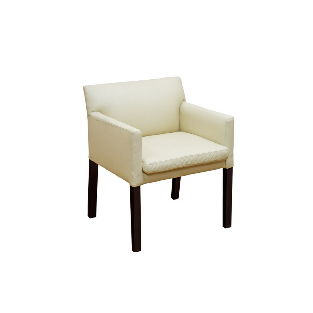 Soho Armchair in Leather and African Mahogany Timber – Versatile and elegant, the Soho Armchair serves as both a dining chair and occasional seating. Crafted with African Mahogany timber and available in leather or fabric of your choice.  Customize your experience by choosing your preferred leather color or fabric, adding a touch of sophistication to your dining or living space.