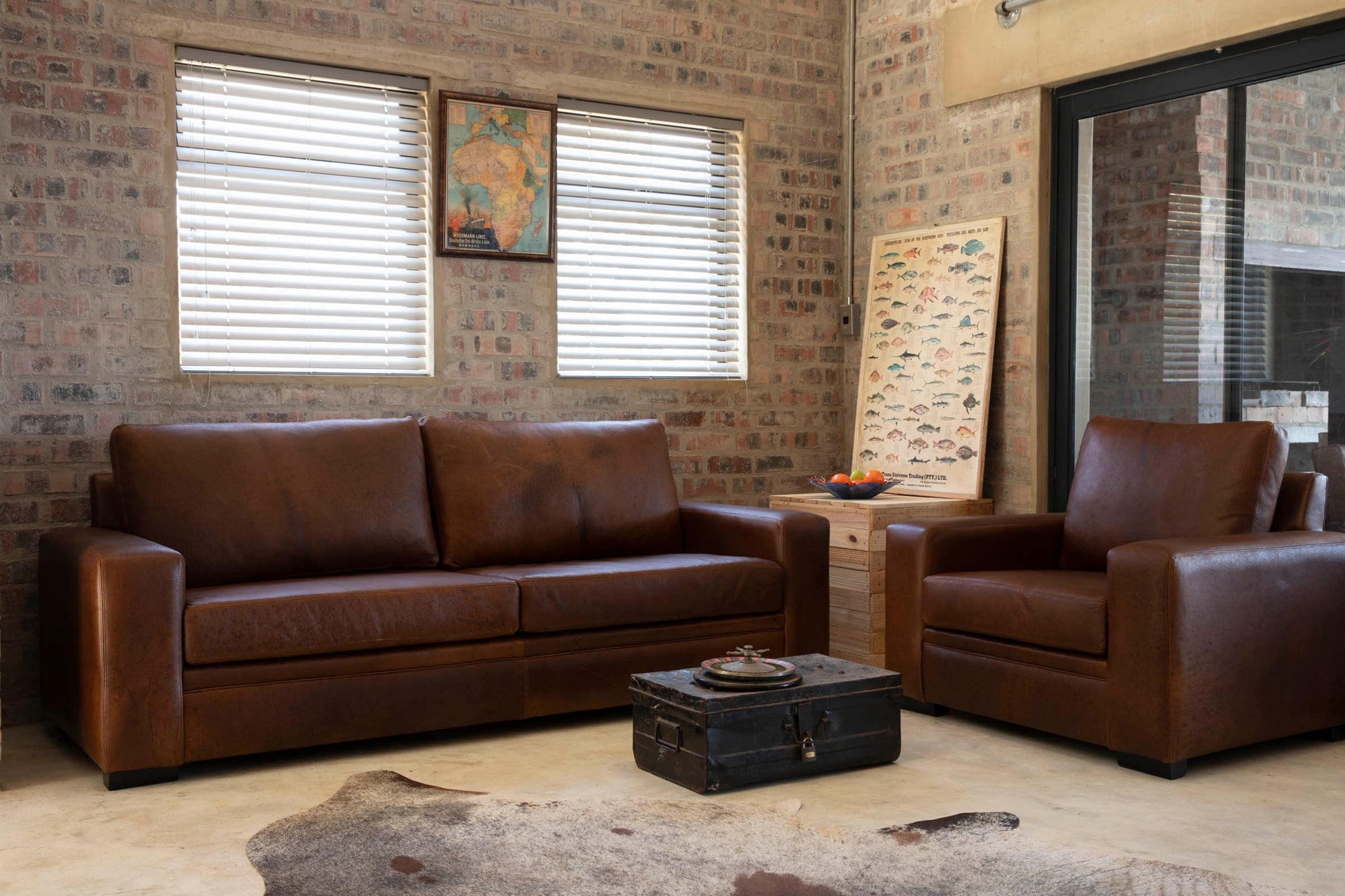 Manhattan Collection – Elevate your space with our versatile Manhattan design, available in Sofas, Daybeds, and Corner Units. Offering a relaxed feel with support in the seat and back, it's the perfect choice for various activities such as watching, listening, reading, or entertaining.  Customize your experience with any size you desire and a wide range of premium leathers and fabrics, capturing your own personal style. Each piece is custom manufactured for a truly unique addition to your living space.